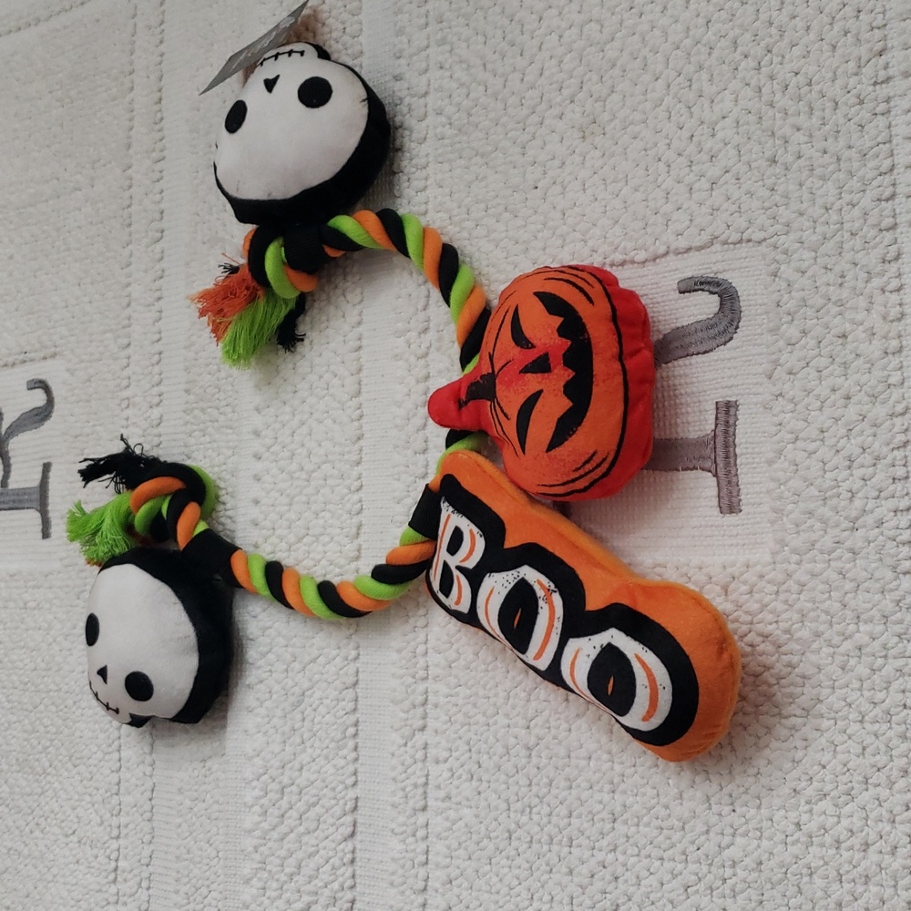 HYDE AND EEK ROPE DOG TOY W/ 4 ATTACHMENTS